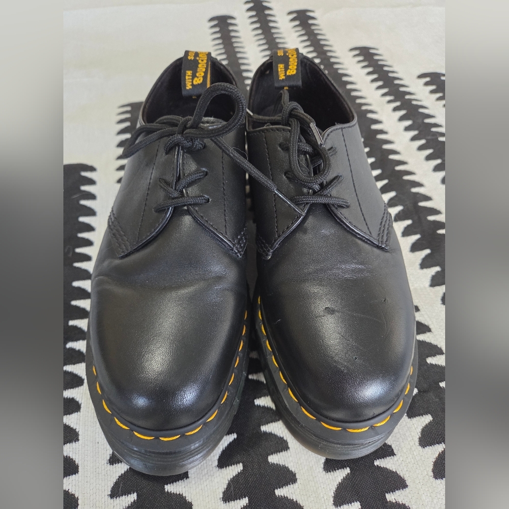 Dr.Marten Oxford Audick Platform In Nappa Leather - Picture 2 of 10